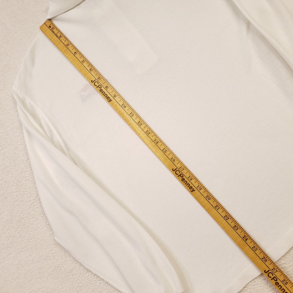 Great American Originals Polo Shirt Mens Medium White Swift Airplane Vintage USA - Picture 6 of 9